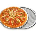 Rust-Resistant Aluminum Mesh Pizza Pan 16