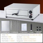 GarveeHome 16" Electric Countertop Pizza Oven