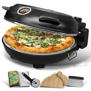 Electric Countertop Pizza Oven for Crispy Crust