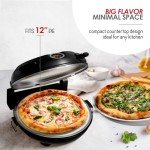 Electric Countertop Pizza Oven for Crispy Crust