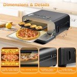 RyRot 12" Indoor Electric Pizza Oven
