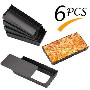 Mini Rectangular Non-Stick Tart Pan Set