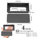 Mini Rectangular Non-Stick Tart Pan Set
