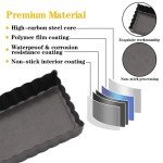 Mini Rectangular Non-Stick Tart Pan Set