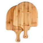 12-Inch Bamboo Pizza Peel Set - 2 Pack