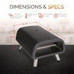 12" Portable Electric Pizza Oven with Accessories