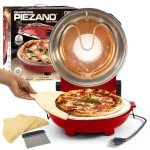 Granitestone 12-Inch Electric Pizza Oven – Red