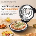 Davivy 16" Electric Pizza Oven with Stone & Pan