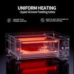 Electric Countertop Pizza Oven for Home & Restaurant