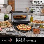Gemelli Electric Pizza Oven for Home Use