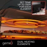 Gemelli Electric Pizza Oven for Home Use