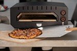 Outdoor Electric Pizza Oven with Thermometer & Stone