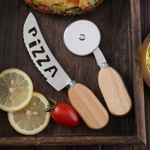 Stainless Steel Pizza Cutter for Kitchen Use