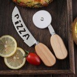 Stainless Steel Pizza Cutter for Kitchen Use