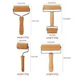 Wooden Rolling Pin for Pizza and Pastry Baking