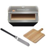 Bakerstone Stove Top Pizza Oven Kit, Black