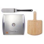 Bakerstone Stove Top Pizza Oven Kit, Black