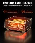 PYY Electric Pizza Oven for Home & Restaurant