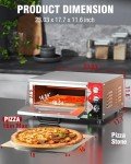 PYY Electric Pizza Oven for Home & Restaurant
