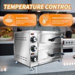 YOOKTEN Electric Countertop Pizza Oven 1100W