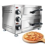 YOOKTEN Electric Countertop Pizza Oven 1100W