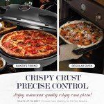 Electric Countertop Pizza Oven with Ceramic Stone