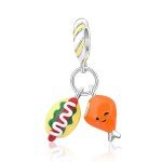 Pizza Oven Charm Set for DIY Bracelets