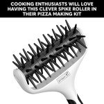 Orblue Pizza Dough Docker Roller for Perfect Results