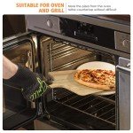 5-Piece 33cm Pizza Stone Set with Paddle