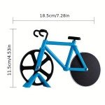 Stainless Steel Round Pizza Cutter and Baking Knife