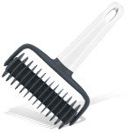 Large Plastic Pizza Wheel and Dough Knife Set