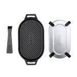 Ooni Cast Iron Grizzler Pan with Removable Handle