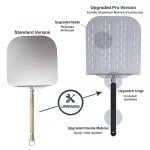 12-Inch Aluminum Pizza Peel with Foldable Handle