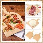 Wooden Pizza Peel Set - 4 Pieces with Handle