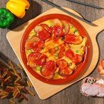 Wooden Pizza Peel Set - 4 Pieces with Handle