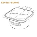 Stackable Silicone Pizza Dough Proofing Containers Set