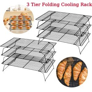 Foldable Non-Stick Baking Tray & Cooling Rack