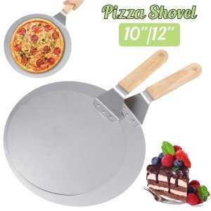 Stainless Steel Pizza Shovel with Wooden Handle