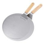 Stainless Steel Pizza Shovel with Wooden Handle