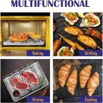Foldable Non-Stick Baking Tray & Cooling Rack
