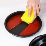 Carbon Steel Round Pizza Baking Pan - Heat Resistant