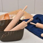 Non-Stick Wooden Rolling Pin for Baking