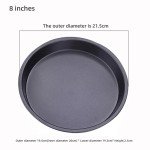 Carbon Steel Round Pizza Baking Pan - Heat Resistant