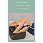 Non-Stick Wooden Rolling Pin for Baking