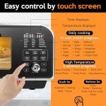 Indoor Countertop Electric Pizza Oven with 10 Accessories