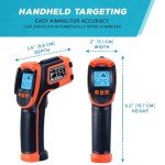 LaserPro Handheld Infrared Thermometer for Cooking