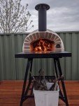 Tiled Outdoor Wood Fired Pizza Oven - AM90