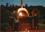 Wood Fired Pizza Oven - Fibreglass Black OP70