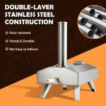 Yardi Yard Portable Stainless Steel Pizza Oven