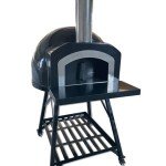 Wood Fired Pizza Oven - Fibreglass Black OP70